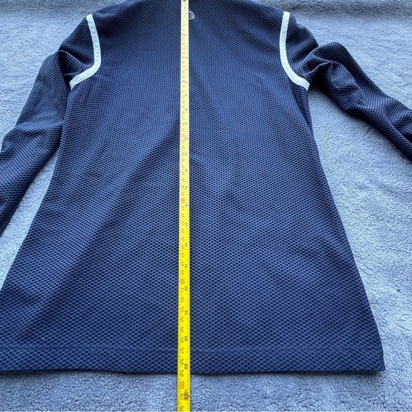 Tory Sport Navy Long Sleeve Top with White Accents - Picture 15 of 16